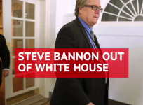 Steve Bannon is out at White House