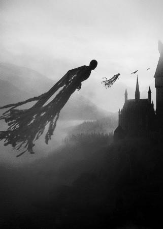 Original concept art from the movie Harry Potter the Dementor. dementor, Harry Potter, strange cloud,
