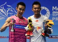 Lin Dan and Lee Chong Wei