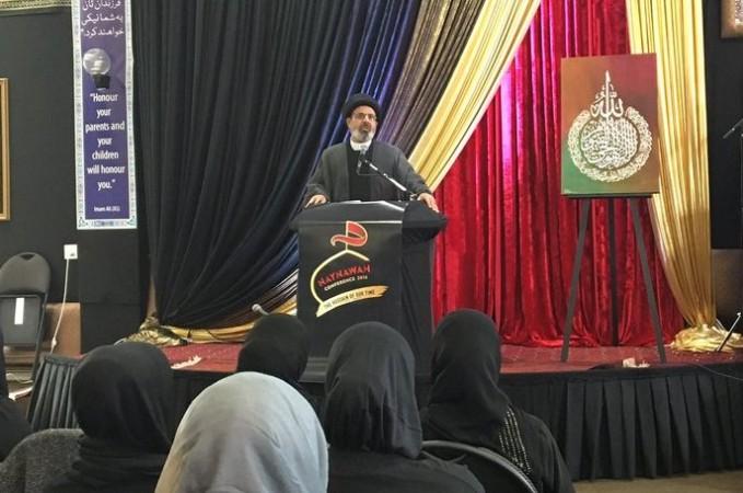 In picture: Imam Sayed Moustafa Al-Qazwini. Imam Sayed Moustafa Al-Qazwini