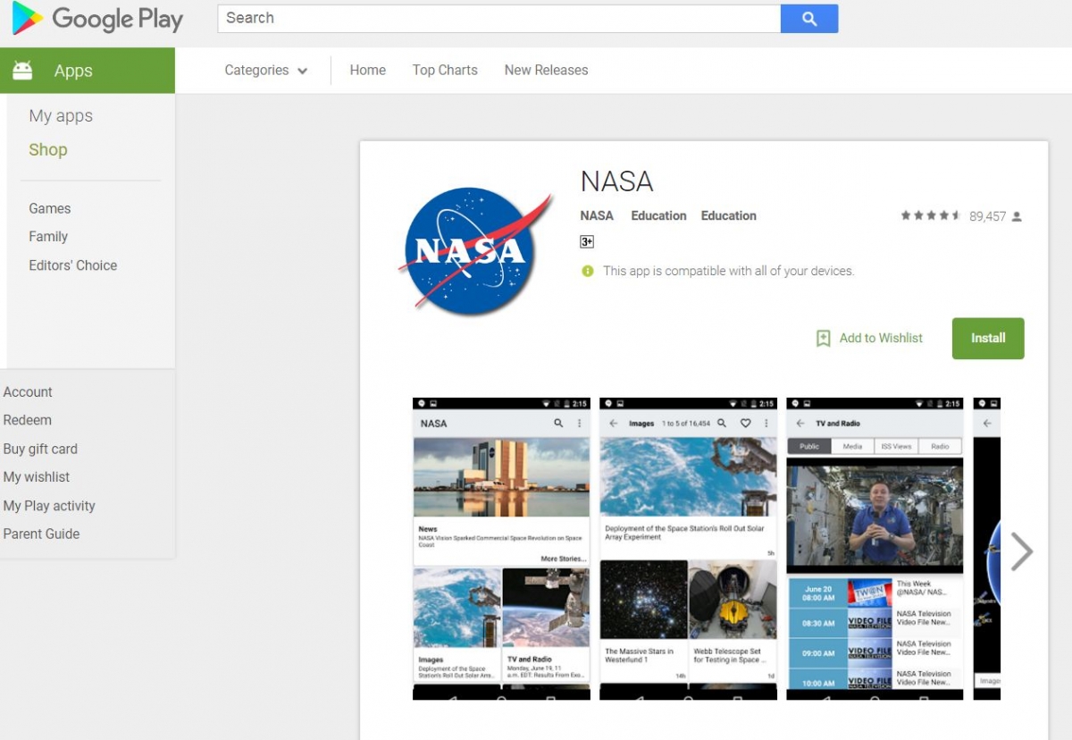 NASA - Apps on Google Play