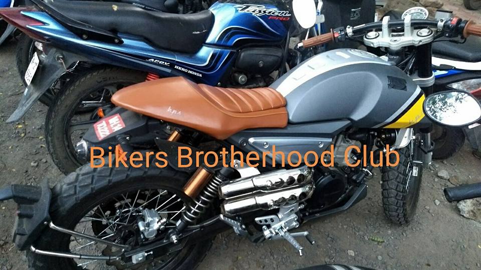 Hipster 125 spotted in India Hipster 125, F.B. Mondial, F.B. Mondial India