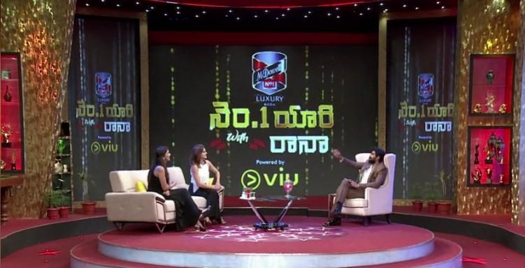 Taapsee Pannu and Lakshmi Manchu on No 1 Yaari with Rana Taapsee Pannu and Lakshmi Manchu on No 1 Yaari with Rana
