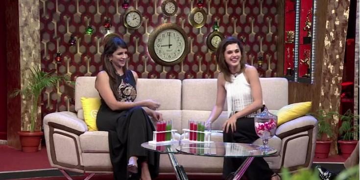 Taapsee Pannu and Lakshmi Manchu on No 1 Yaari with Rana Taapsee Pannu and Lakshmi Manchu on No 1 Yaari with Rana