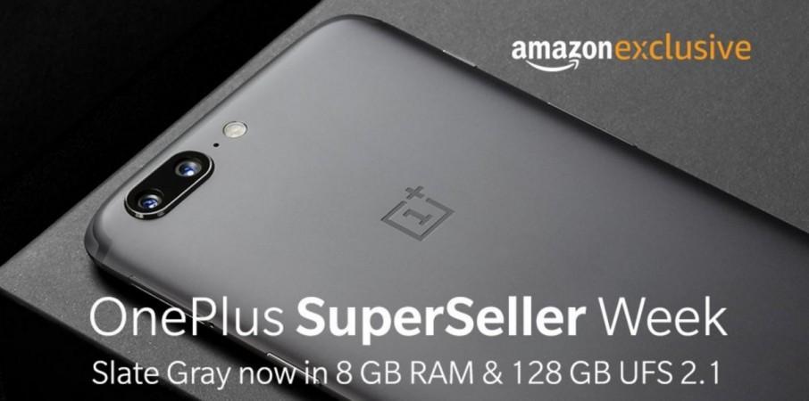 OnePlus 5 Slate Gray variant with 8GB RAM goes on sale in India; all you need to know OnePlus 5, Slate Gray, price, specifications, Amazon India, discounts, launch offer
