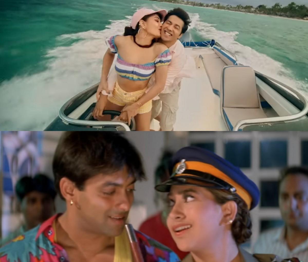 Jacqueline Fernandez plays Karishma Kapoor's role in the sequel. Judwaa 2
