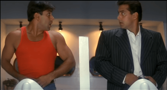 Salman Khan in Judwaa Salman Khan in Judwaa