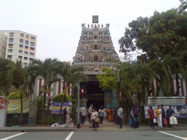In picture: The Sri Veeramakaliamman Temple in Singapore. Sri Veeramakaliamman Temple