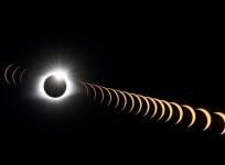 Watch: Moon blots sun out of sky as total solar eclipse mesmerises US