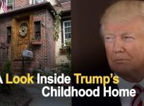 A look inside Trumps childhood home