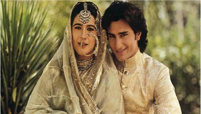Saif Ali Khan and Amrita Singh old photo Saif Ali Khan and Amrita Singh old photo