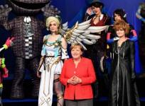 Germanys Angela Merkel opens Gamescom 2017