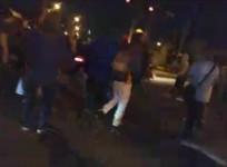 Three injured after car rams through crowd of protesters in St Louis