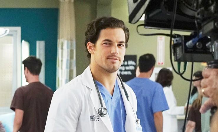 Giacomo Gianniotti known as DeLuca on the show Giacomo Gianniotti, Greys Anatomy