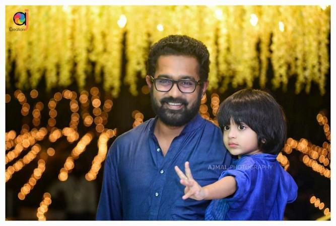 Asif Ali with his son Adam Ali Asif Ali, Asif Ali daughter, Zama Mazreen, Adam Ali