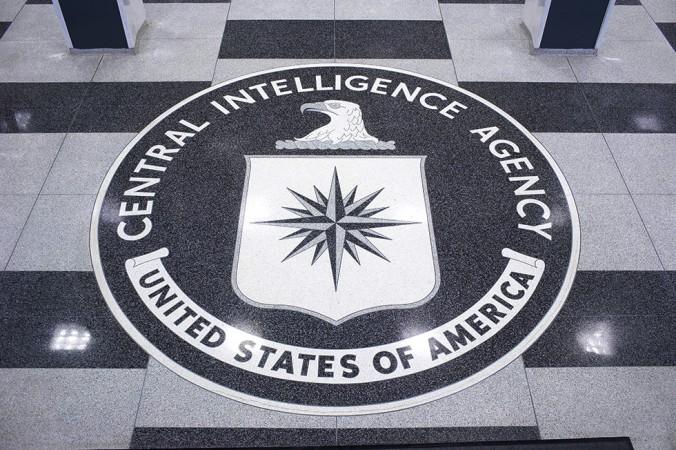 In picture: CIA seal. CIA seal