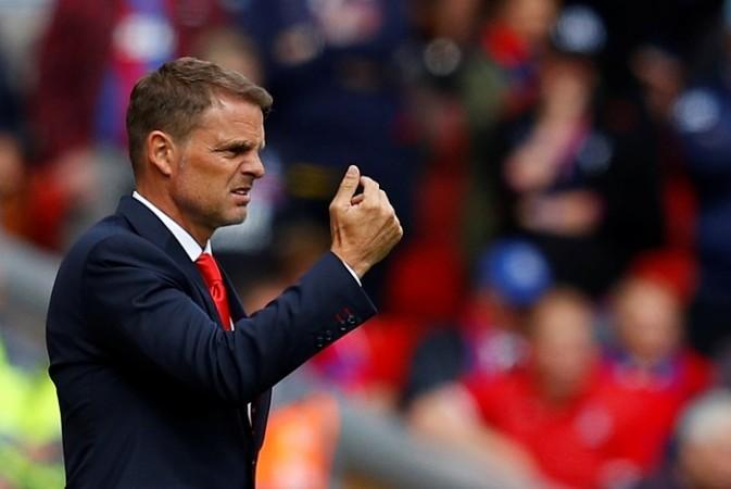 Frank de Boer is desperately in search of his first win in the Premier League Frank de Boer, Crystal Palace, Swansea City