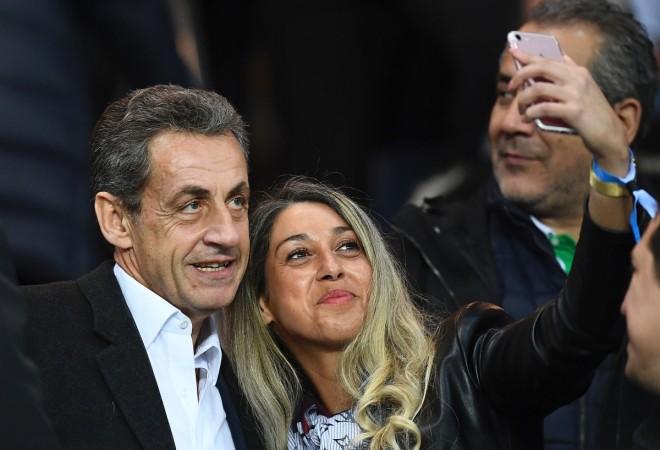 Former French president Nicolas Sarkozy