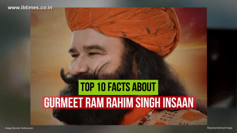 Top 10 facts about Gurmeet Ram Rahim Singh Insaan