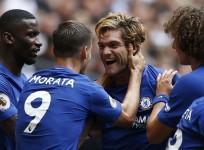 Chelsea vs Everton, Alvaro Morata, Alonso