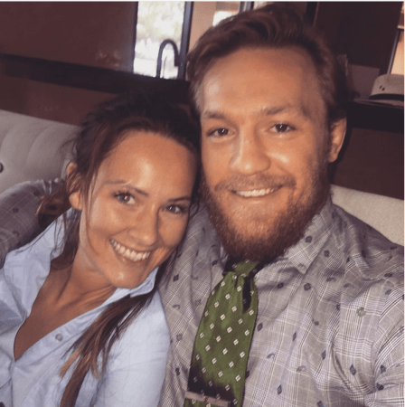 Conor McGregor and his girlfriend Dee Devlin Conor McGregor and his girlfriend Dee Devlin