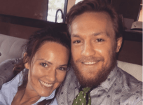 Conor McGregor and his girlfriend Dee Devlin