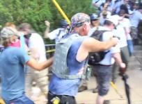 Video shows man firing into crowd in Charlottesville
