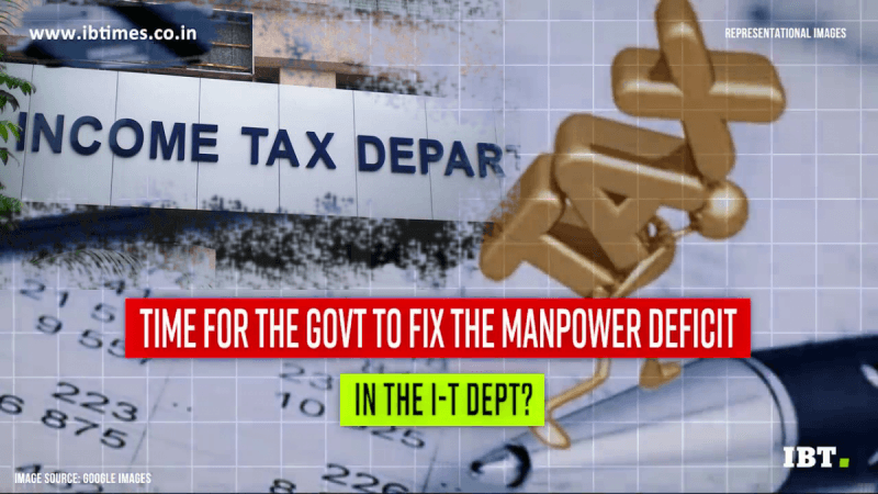 Income Tax Department is facing major manpower crunch. Income Tax Department is facing major manpower crunch