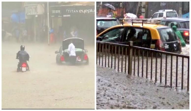 Pictures of heavy rain in Mumbai Mumbai rain