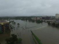 Drone footage shows scale of Houston flooding after Hurricane Harvey