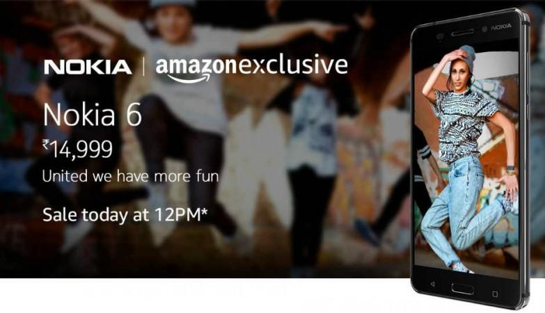 Nokia 6 flash sale Nokia 6 flash sale