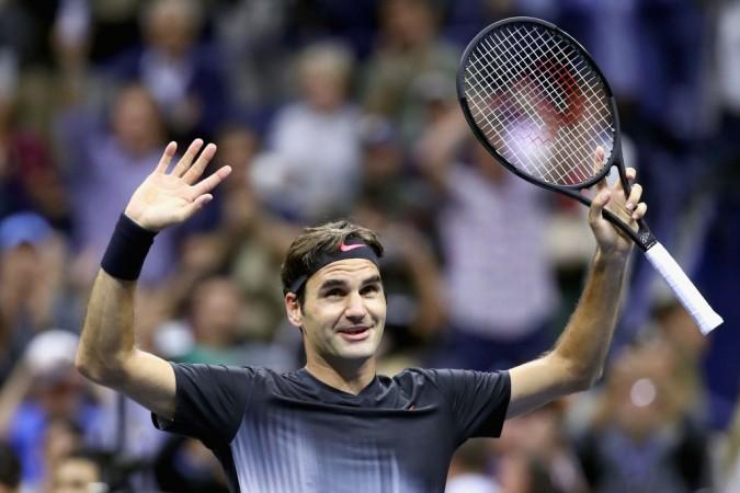 There was more relief than joy on Federer's face after his first-round win Roger Federer