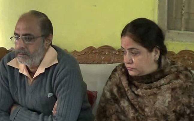 Aditya Sachdeva's parents. Aditya Sachdeva