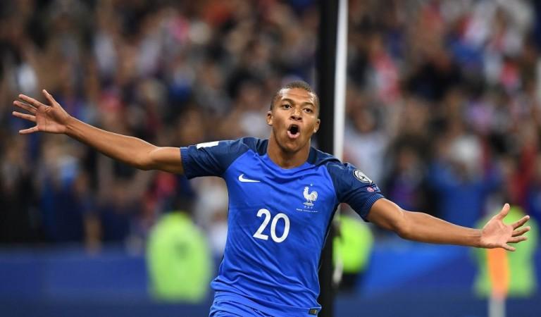 File photo of Kylian Mbappe. Kylian Mbappe
