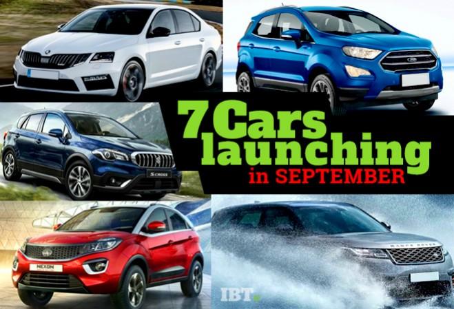 Upcoming cars in September Upcoming cars in September, New car launches, cars coming soon
