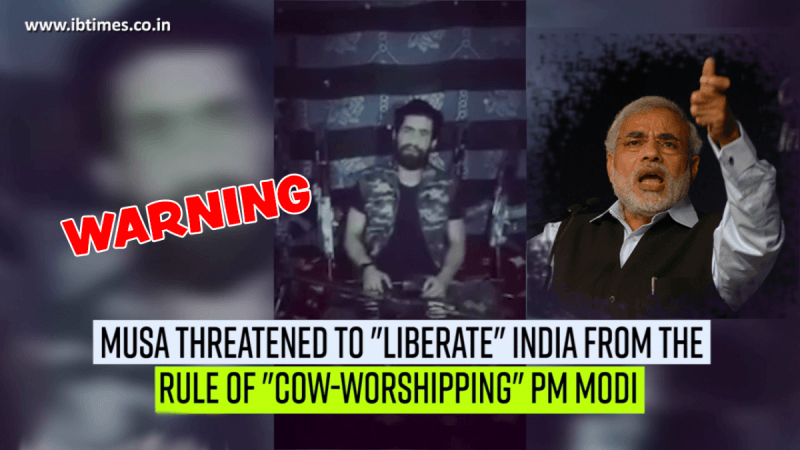 Zakir Musa: Will liberate India from cow-worshipping PM