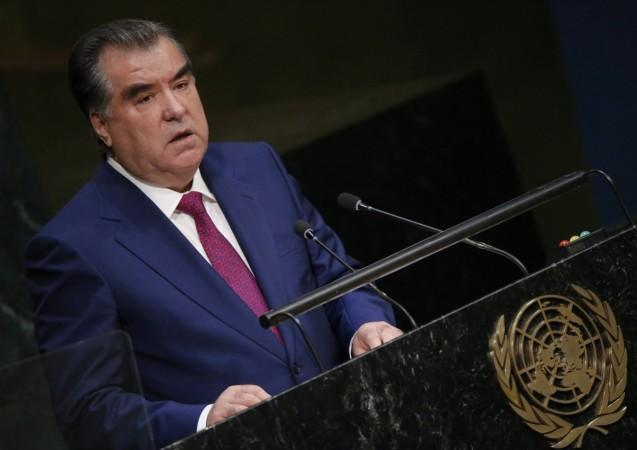 Tajikistan President Emomali Rahmon Tajikistan President Emomali Rahmon
