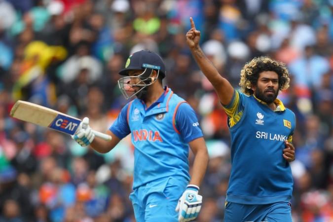 Rohit Sharma and Lasith Malinga lasith malinga, india vs sri lanka