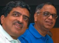 Narayana Murthy and Nandan Nilekani