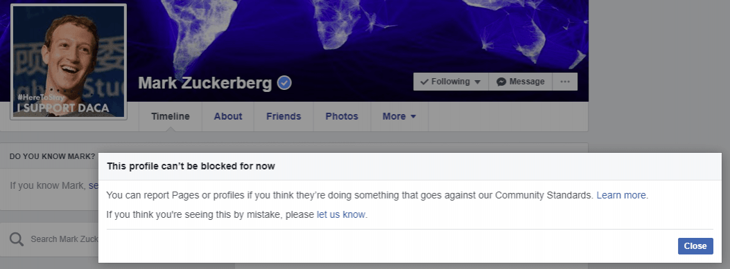 Mark Zuckerberg Facebook profile Mark Zuckerberg Facebook profile