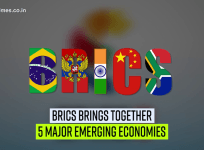 Association of 5 major emerging national economies