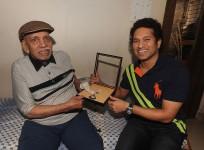 Sachin Tendulkar and Ramakant Achrekar