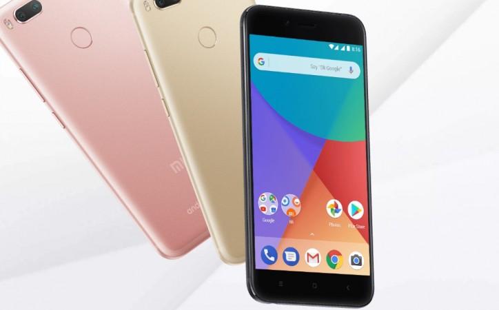 Xiaomi Mi A1 as seen on Mi website Xiaomi Mi A1 as seen on Mi website