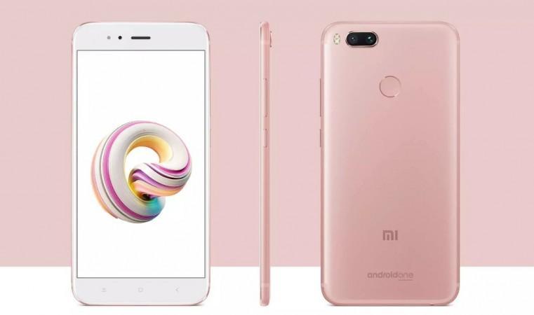 Xiaomi Mi A1 as seen on Mi website Xiaomi Mi A1 as seen on Mi website