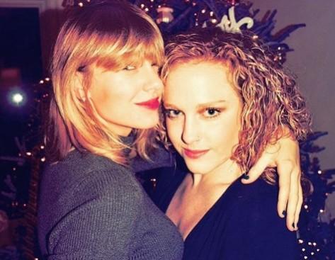 Taylor Swift with best friend Abigail Anderson Taylor Swift with best friend Abigail Anderson