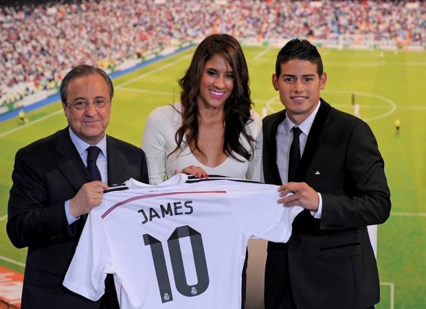 james rodriguez, daniela ospina