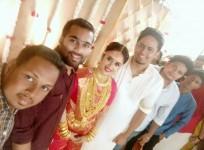 Parvathy Ratheesh wedding with Milu