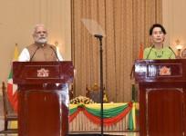 Narendra Modi in Myanmar