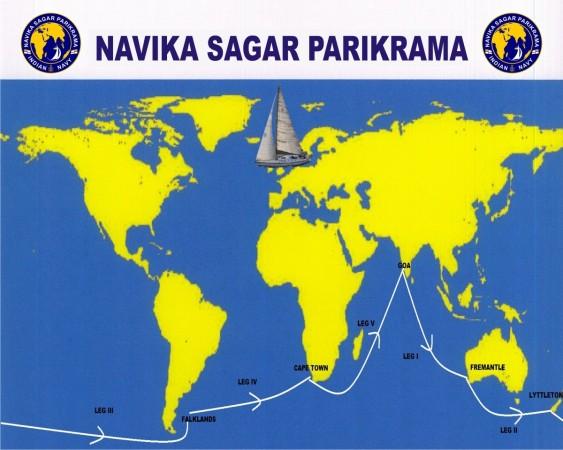 The journey will be completed in five legs with four stopovers — Fremantle (Australia), Lyttleton (New Zealand), Port Stanley (Falklands), and Cape Town (South Africa). Indian Navy All-Women Crew