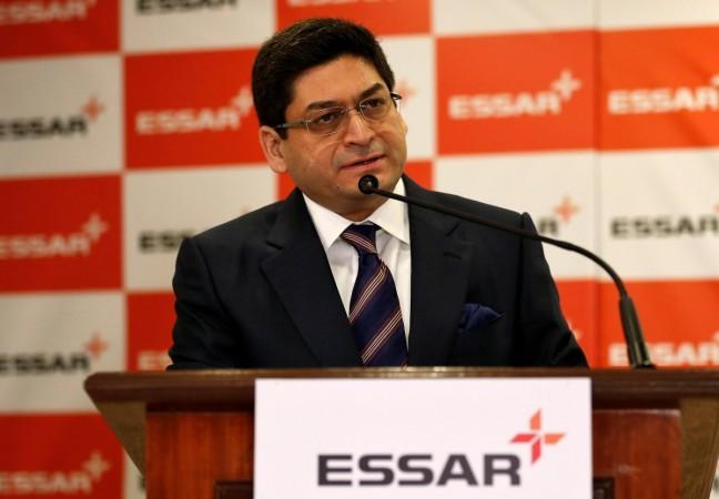 Prashant Ruia, Director, Essar Capital speaks during a news conference at the company's headquarters in Mumbai, India August 21, 2017. REUTERS/Danish Siddiqui Essar